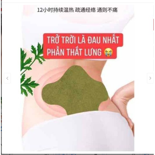 Hộp 12 Miếng Dán Vai Gáy Đông Y Thảo Dược