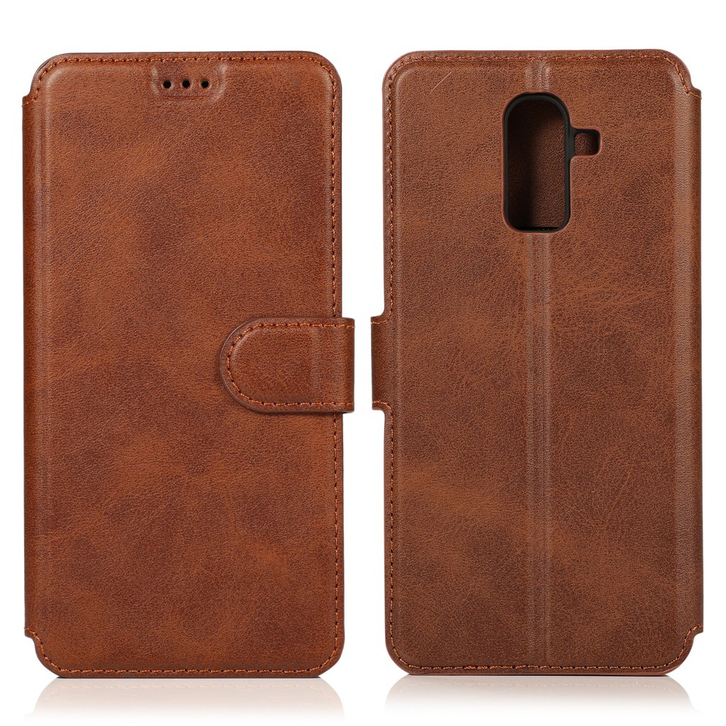 Bao da điện thoại mềm chống sốc thiết kế có ngăn thẻ cho SAMSUNG J4 J6 J8 J730 J7 Pro Plus Redmi K20 Pro | BigBuy360 - bigbuy360.vn