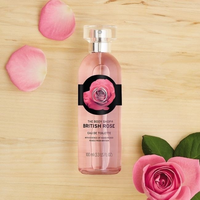 Nước hoa The Body Shop British Rose Eau de Toilette 100ml