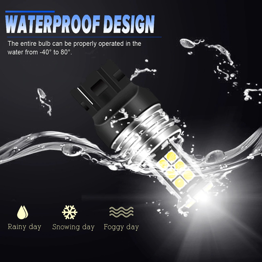 [Mới] Bóng Đèn Led Thay Thế Xi Nhan, Đèn Lùi, Đèn Chiếu Hậu Cho Xe Máy, Ô Tô T20 7440 Siêu Sáng Với 24 SMD Led Chip 3030