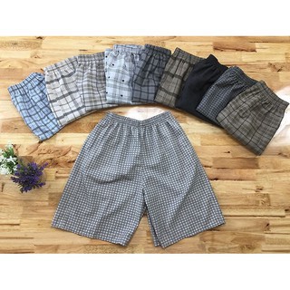 Combo 5 Quần Đùi Nam Sọc Kẻ Mặc Nhà, Măc Ngủ - QUẦN SÓC KẺ  MYLOVE.SHOP