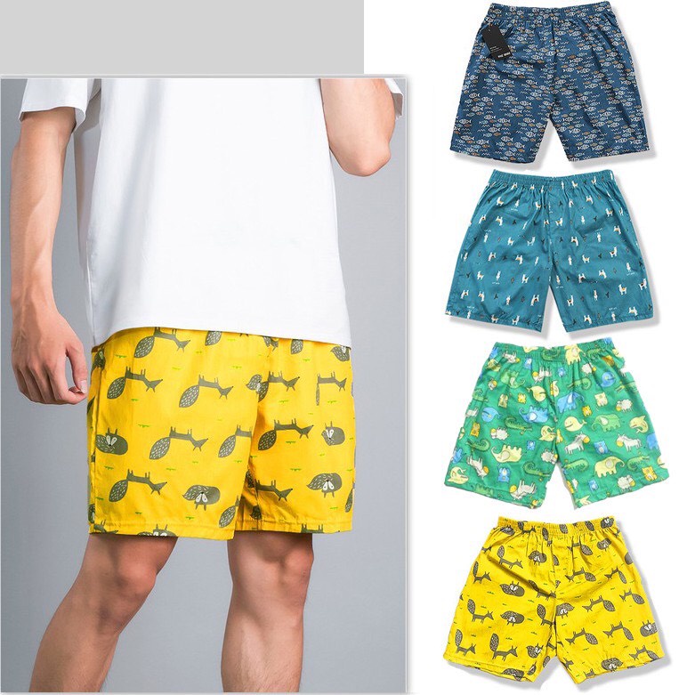 Quần nam-nữ mặc nhà,đi biển,NPV chất Cotton siêu thoáng mát, dễ thương siêu cute cho mùa hè 2022