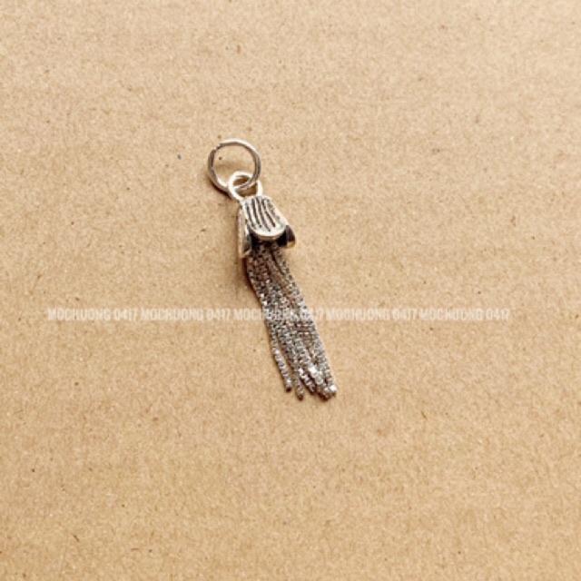 FREE SHIP Charm treo bạc tua rua - Hàng siêu đẹp loại 1 PH321