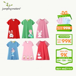 Váy hè bé gái họa tiết nhiều mẫu V Jumping Meters