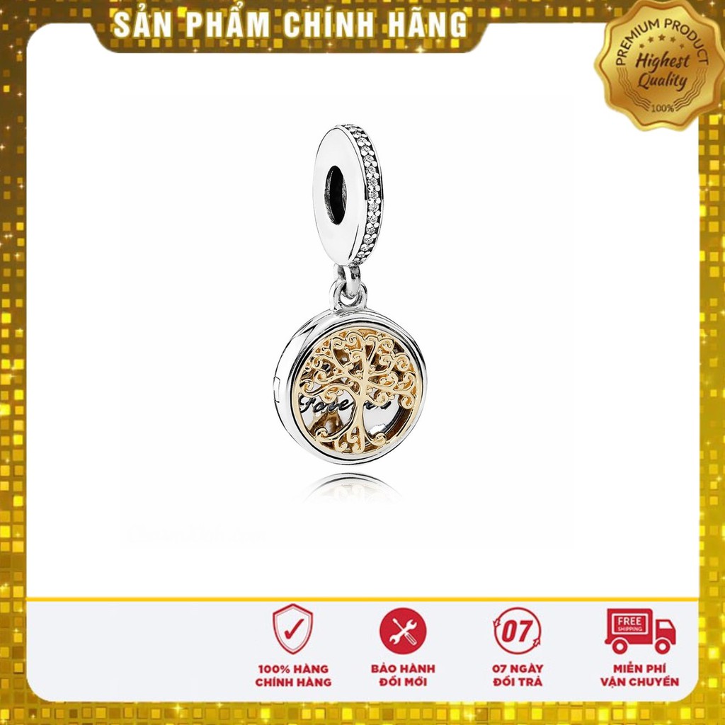 Charm bạc Pan chuẩn bạc S925 ALE Cao Cấp - Charm Bạc S925 ALE thích hợp để mix cho vòng bạc Pan - Mã sản phẩm DNJ100