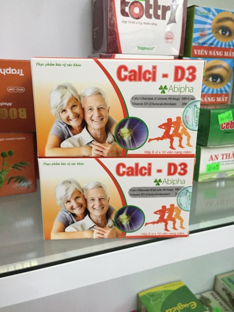 Calci D3 bổ sung Calci và D3 cho Phụ nữ có thai, người già thiếu Calci và trẻ đang phát triển