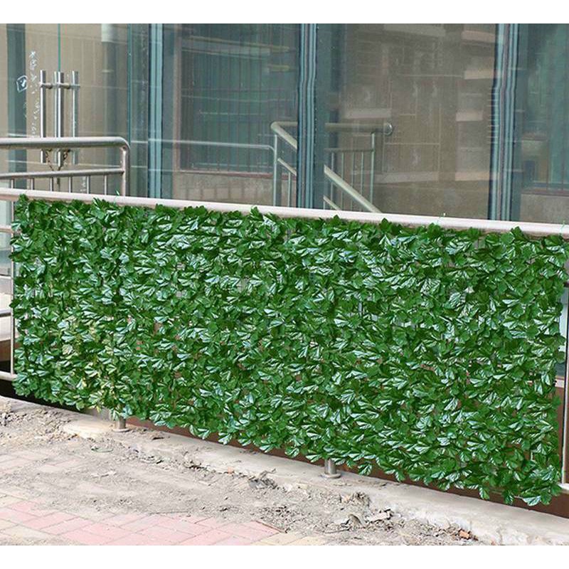 Hàng Rào Lá Giả Bằng Mây Dùng Trang Trí