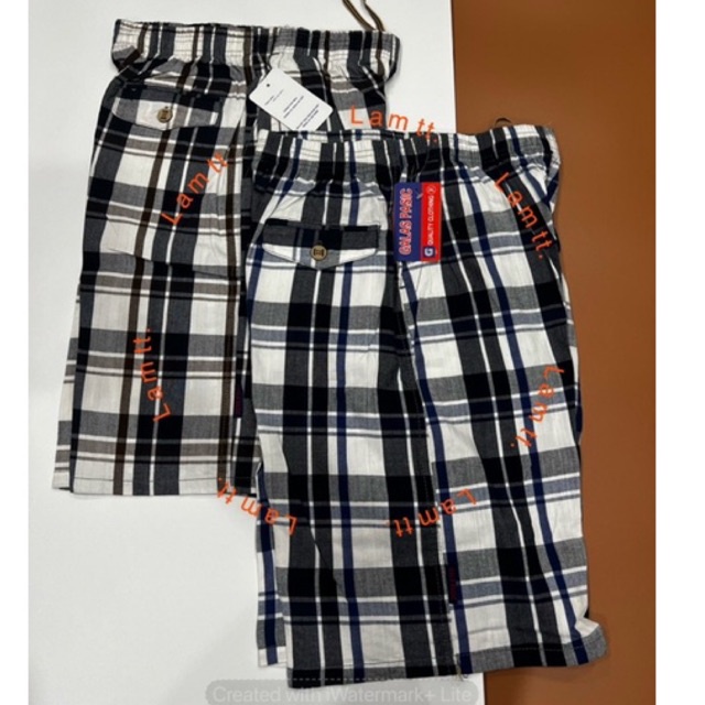 Quần short kẻ ngố nam thời trang hàng cao cấp