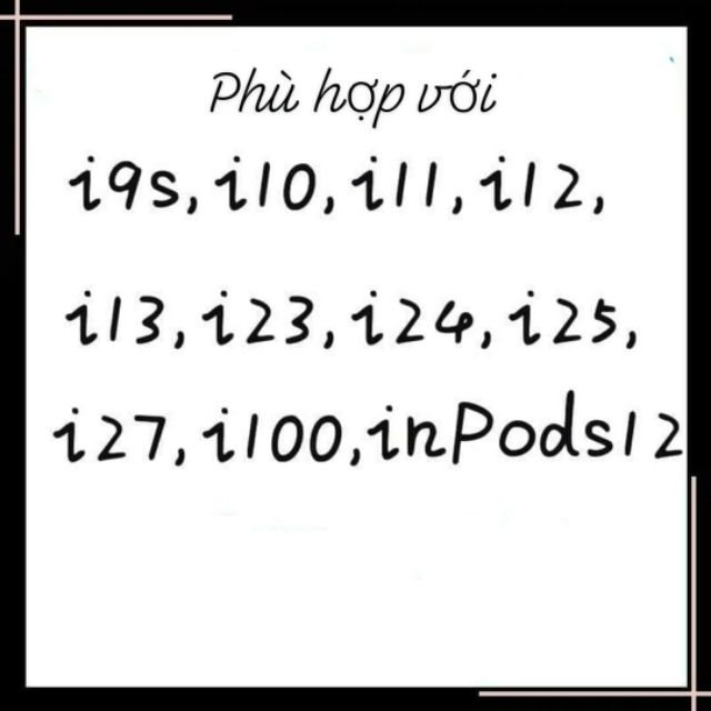 Vỏ bảo vệ tai nghe inpods 12, vỏ i12 nhiều mẫu siêu đẹp bảo vệ tai nghe inpods 12, vỏ i12