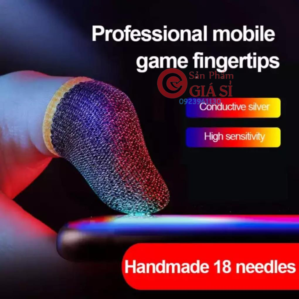Bao tay chơi game Mobile FF - Găng tay chơi game Mobile cảm ứng chống mồ hôi chống trượt ❤️freeship❤️