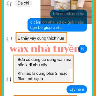 WAX TRIỆT LÔNG NHÂN SÂM Handmade