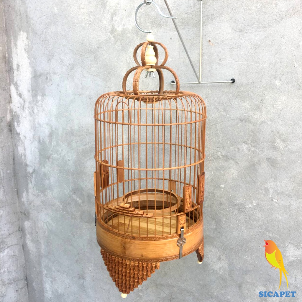 Lồng chim khuyên đẹp, chim Sâu, Lồng chim vành khuyên đục đốt trúc đẹp, chim sâu SICAPET