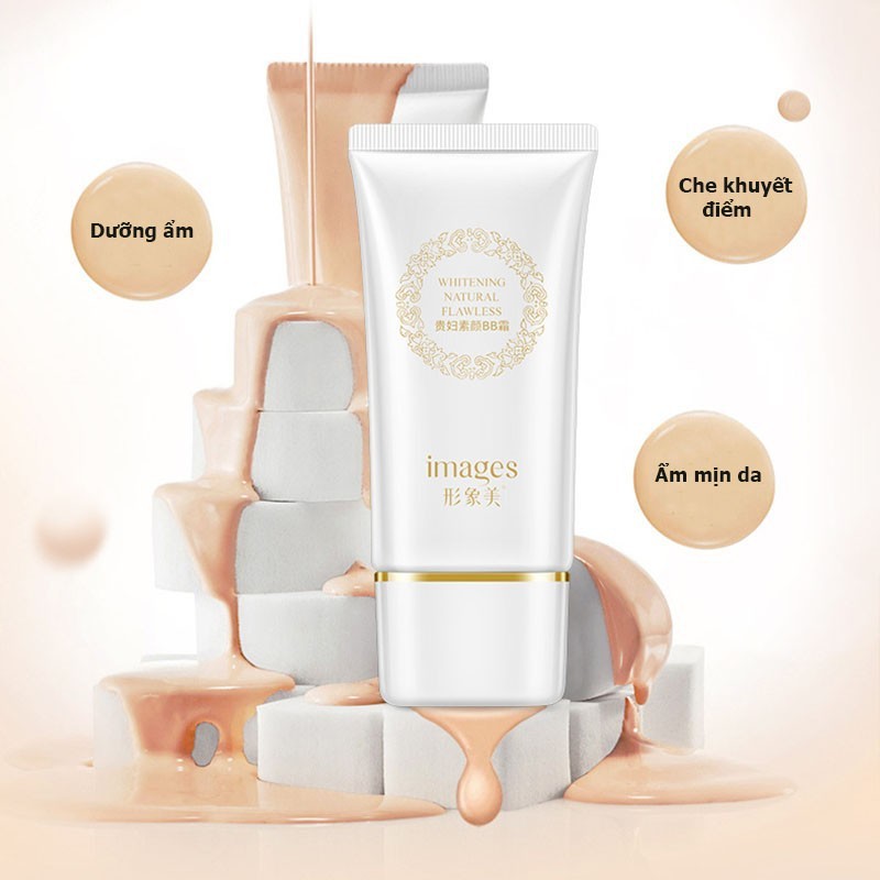 Kem BB che khuyết điểm IMAGES trắng sáng da Whitening Natural Flawless - BT127 | BigBuy360 - bigbuy360.vn