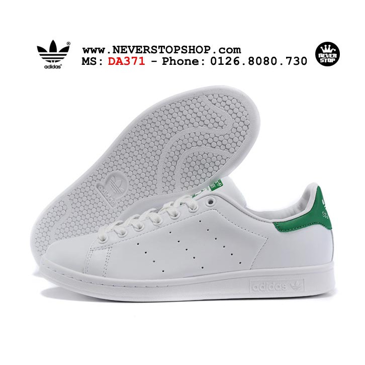 ADIDAS STAN SMITH TRẮNG XANH giày thể thao cổ thấp nam nữ, hàng chuẩn hình, chất lượng nhất | NeverStopShop.com