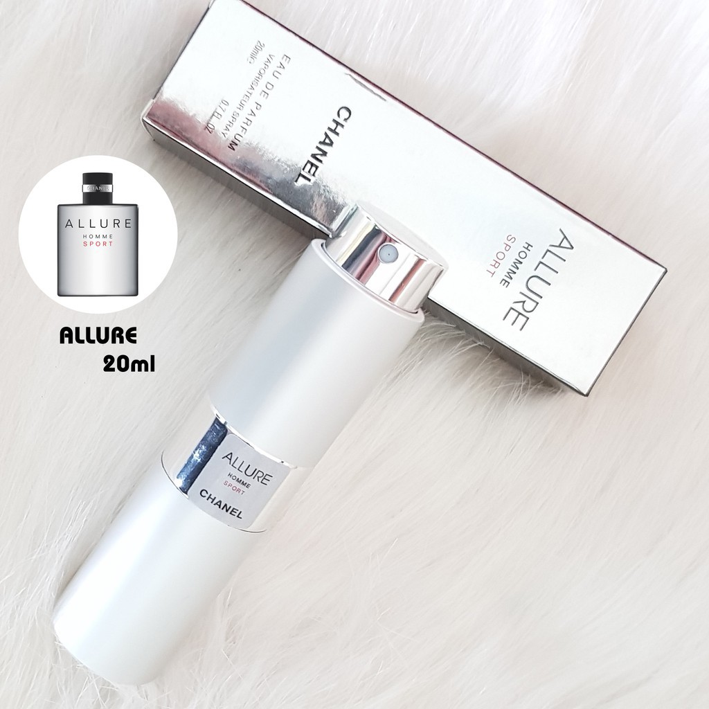 Nước Hoa Nam Thể Thao - Nước Hoa Nam ALLURE Tươi Mát Nam Tính Mạnh Mẽ | Thế Giới Skin Care