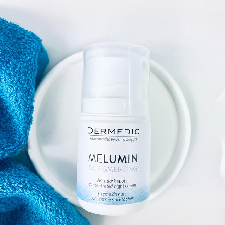 Kem Dưỡng Sáng Da Ban Đêm DERMEDIC MELUMIN Anti-dark spots concentrated night cream 50g