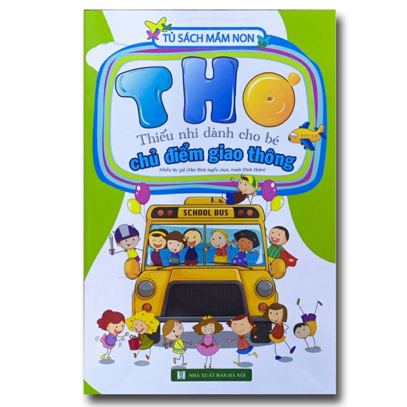 Sách - Thơ thiếu nhi dành cho bé trọn bộ nhiều chủ điểm phát triển ngôn ngữ (Bộ 6 cuốn)