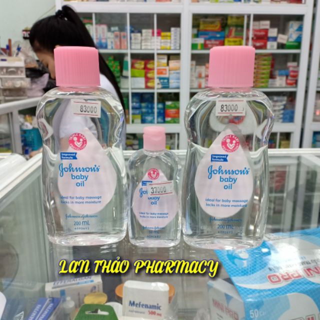 Dầu massage baby oil Johnson baby giá tốt