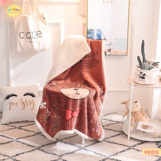 Chăn lông cừu cho bé