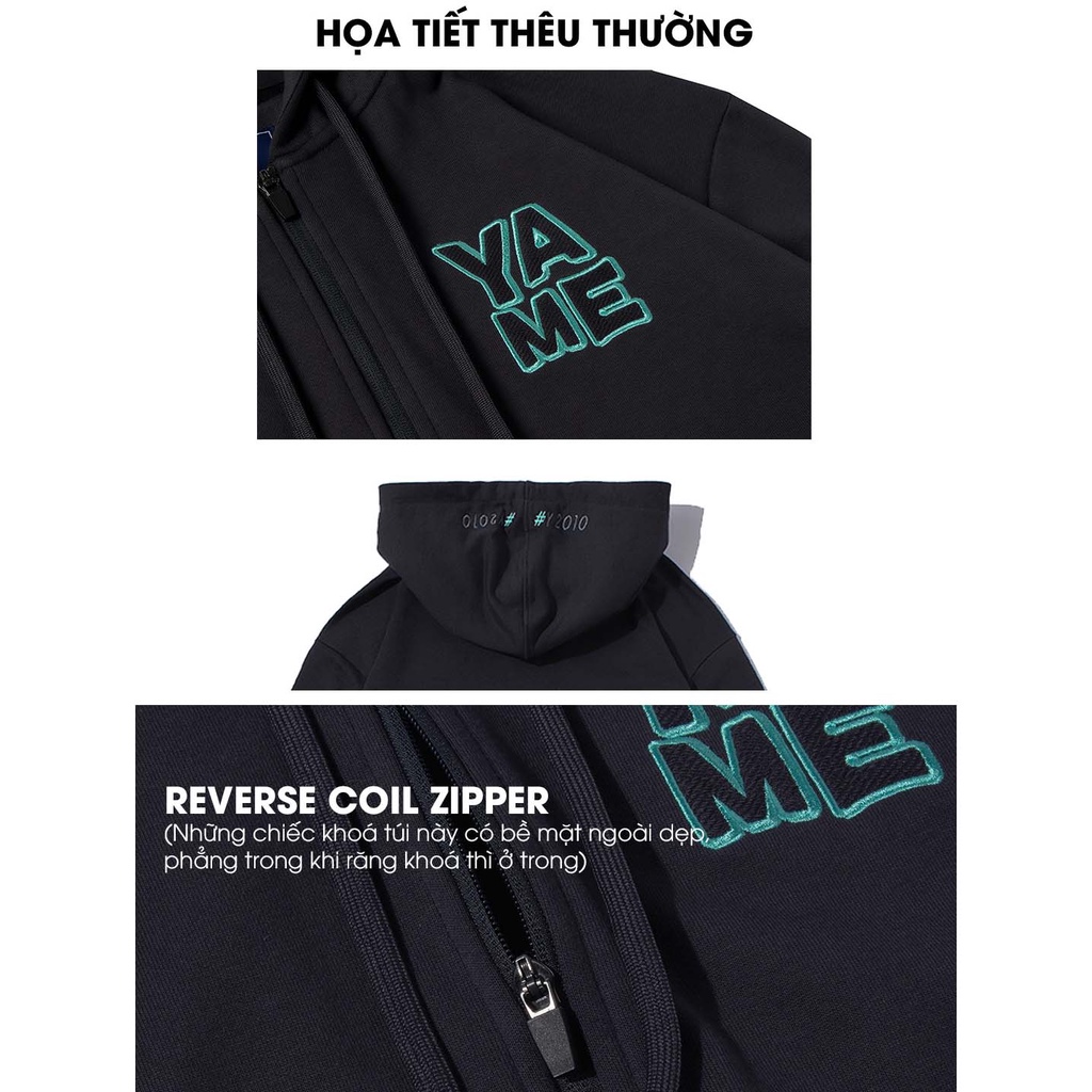 Áo khoác Hoodie Zipper Nam Nữ Thời Trang Y2010 Ver10 20490