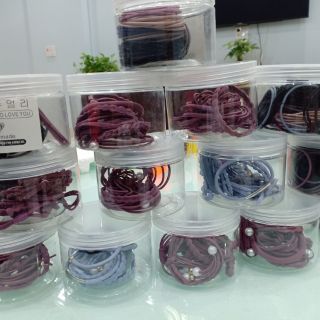 Hộp 12 chiếc chun buộc tóc siêu đẹp