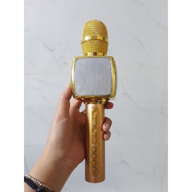 Mic Karaoke SD-16 hàng LOẠI 1, micro hát karaoke blutooth, âm thanh chuẩn, loa to, nhiều màu