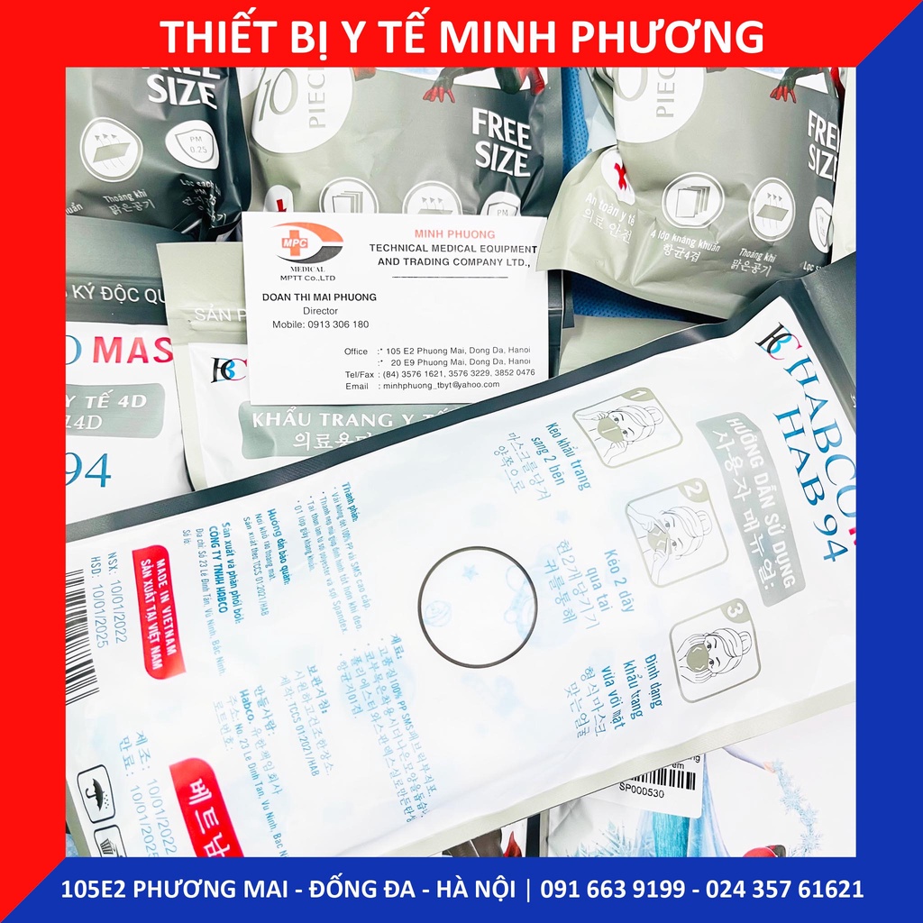 [Combo 10 chiếc] Khẩu trang y tế Hàn Quốc trẻ em