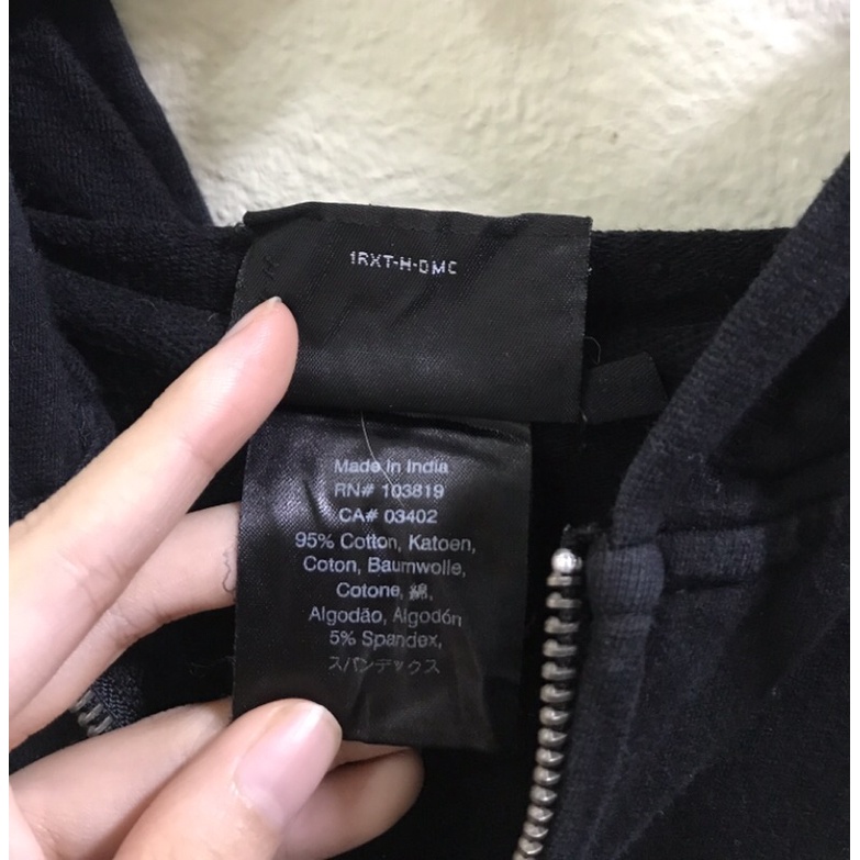 Áo hoodie zip Motor Harley Davidson 2hand