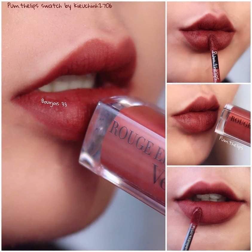 Son kem lỳ Bourjois velvet