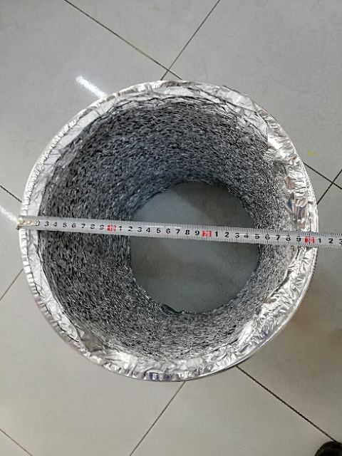 Ống gió bạc D300mm x 8m