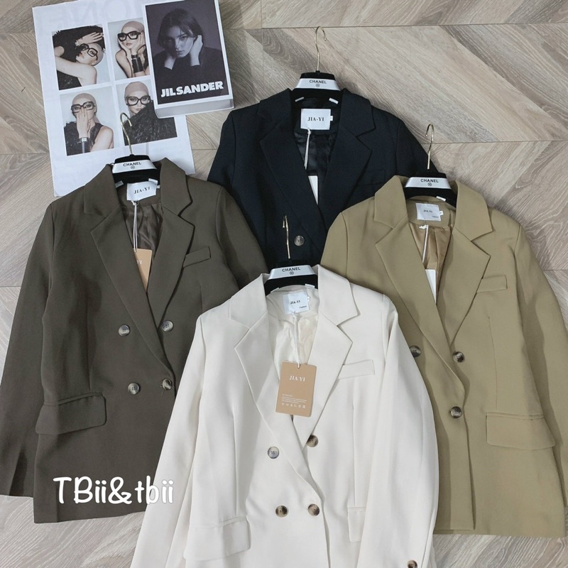 Áo vest blazer 4 cúc