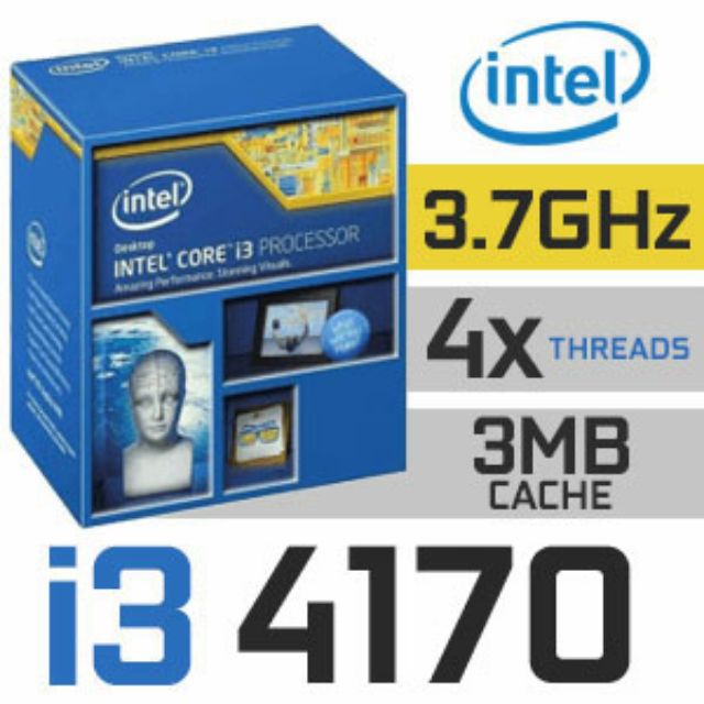 CPU i3 4170 sk1150 kèm keo tản nhiệt. | BigBuy360 - bigbuy360.vn