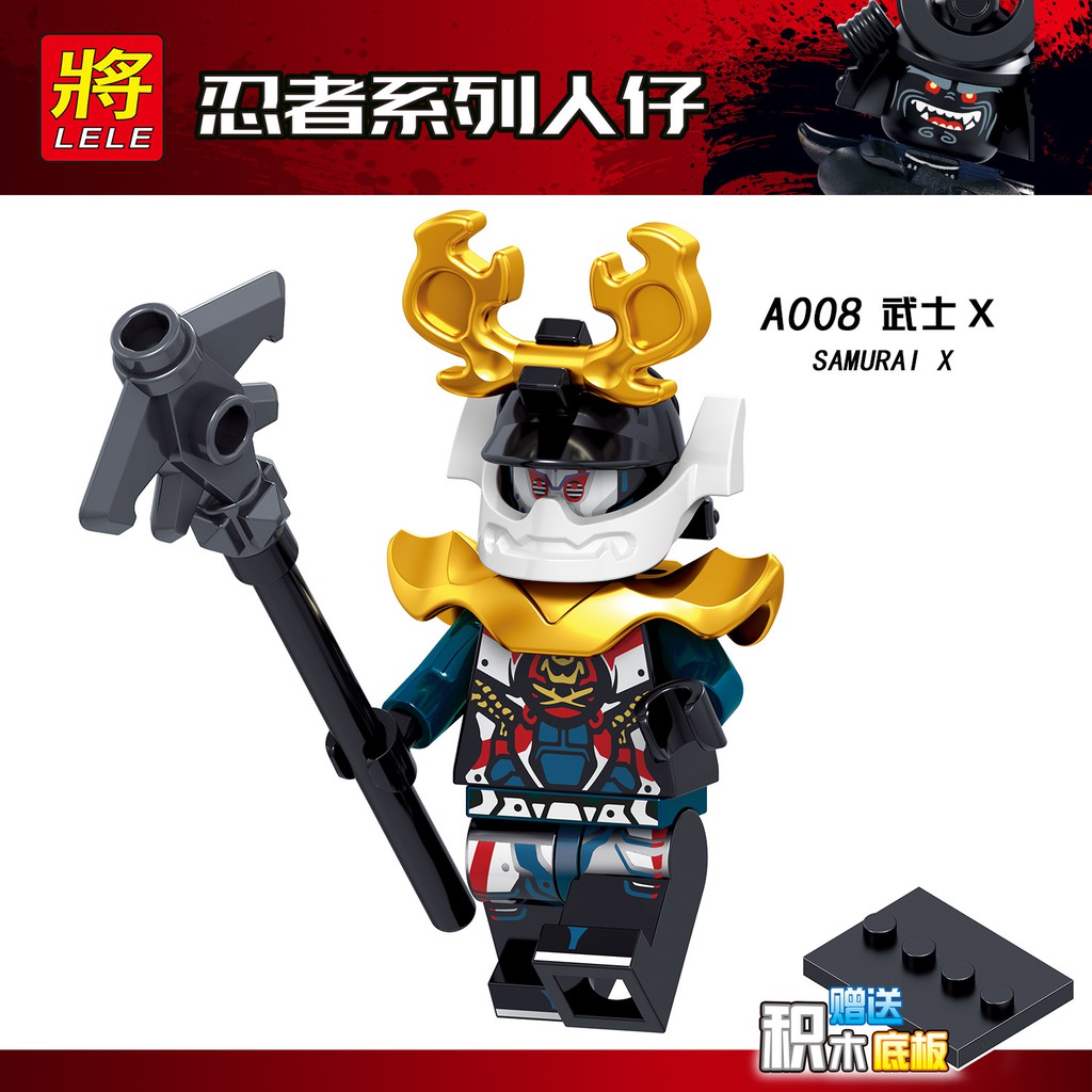 Minifigures Ninjago Các Mẫu Nhân Vật Harumi Samurai X Lya Lloyd Jay Kai Zane Cole Lele C001 C002 C003