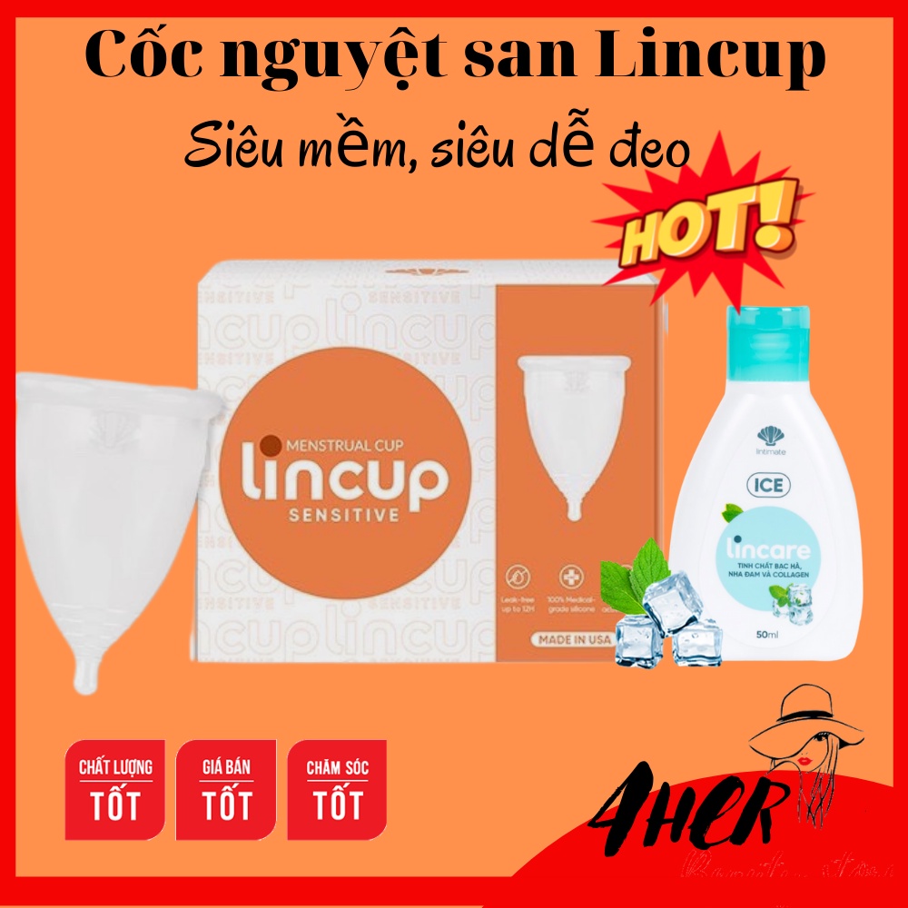 Cốc nguyệt san LINCUP Nhập khẩu từ Mỹ