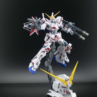 ❂Đặc biệt giải phóng mặt bằng Meisterstuck Gundam Mô hình 1/144 hg Giá đỡ đầu Unicorn Đồ chơi