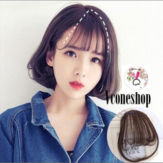 [4 màu] Kẹp Mái Giả - Tóc Mái Giả - Mái Thưa