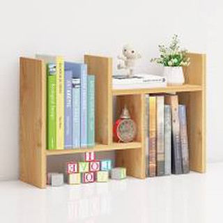 kệ gỗ để bàn-kệ sách đa năng