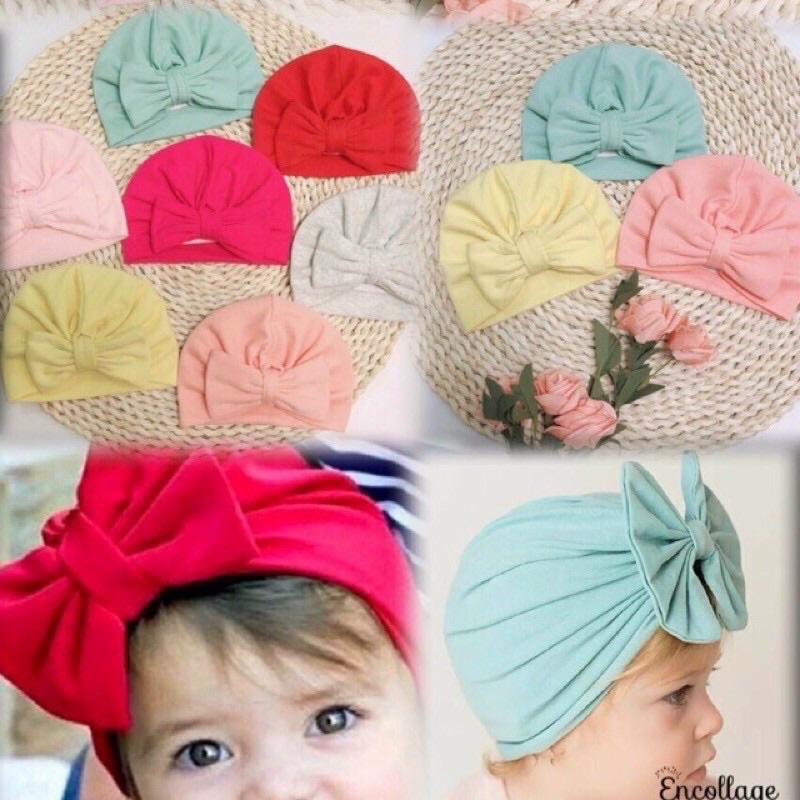 Tuban nơ siêu đáng yêu cho bé gái