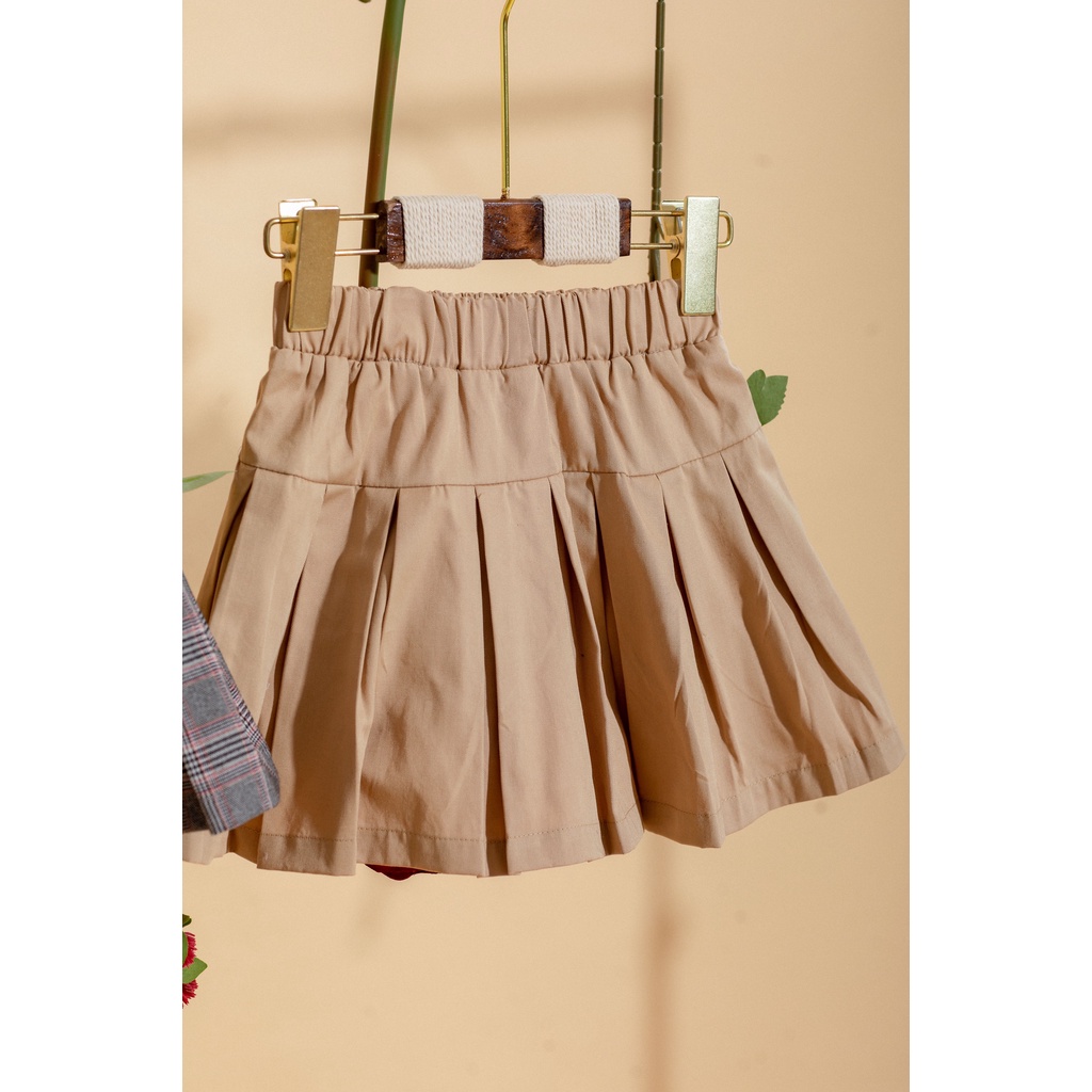 [LITTLE PINK] SALLY SKIRT - Chân váy xếp li bé gái