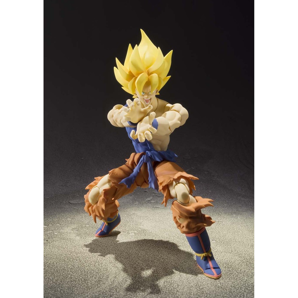 Mô hình chính hãng SHF Bandai Dragon Ball Z Super Saiyan Goku Super Warrior Awakening