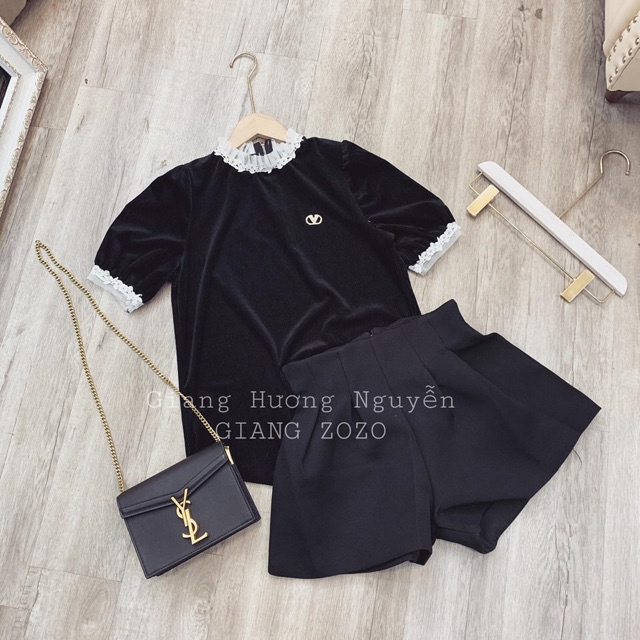 ÁO NHUNG TĂM CỔ BÈO HOT HIT