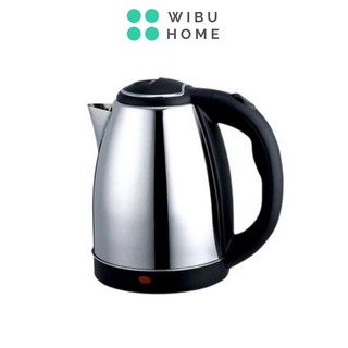 Bình Đun Siêu Tốc ELECTRIC KETTLE Inox Loại Lớn - Đun Sôi Cực Nhanh - Dung Tích 1,8L