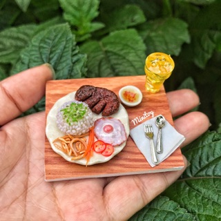 Cơm tấm thu nhỏ