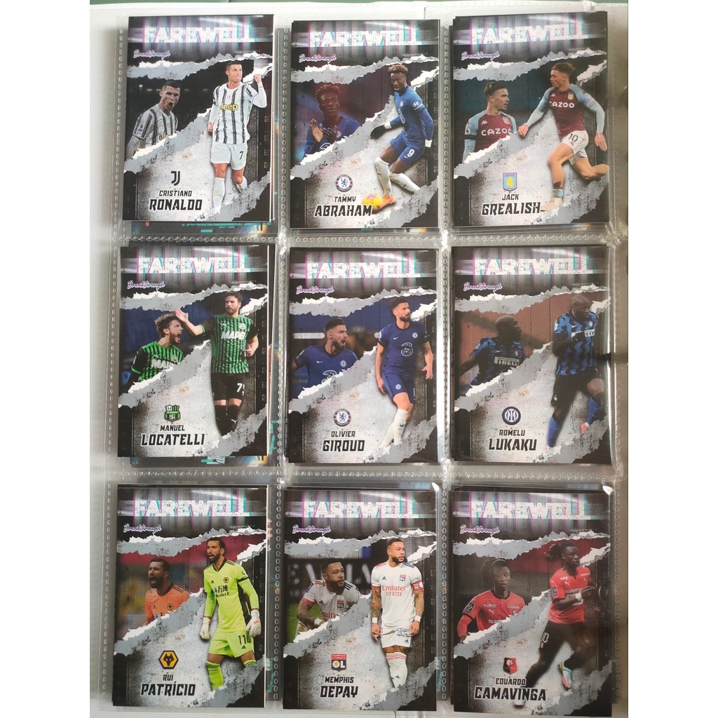 Thẻ SKY BRTH FAREWELL | Romelu Lukaku Giroud Manuel Locatelli Rui Patricio Tammy Abraham De Paul Sabitzer Depay Varane