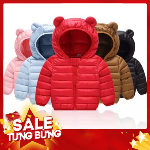 -Hàng nhập khẩu Deal shock 1k Áo khoác gấu siêu nhẹ cho bé Liên hệ mua hàng 084.209.1989