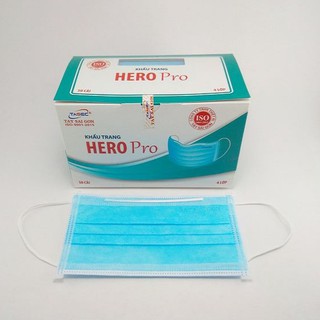 [LOẠI DÀY] Khẩu Trang Y Tế 4 Lớp Famapro Nam anh - Bạch Tuyết - Number One - Hero Pro hộp 50 cái