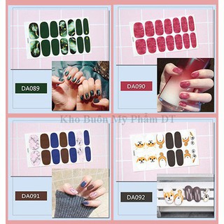 💅🏻Bộ nhãn dán móng tay trang trí 3D DA081-DA100💅🏻