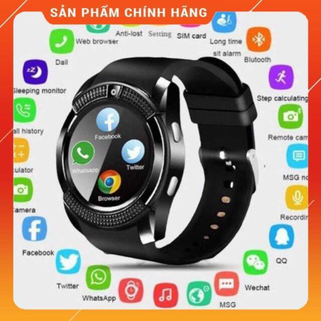 Xả Kho- Đồng hồ thông minh V8 cực chất kèm ảnh thật sản phẩm -DC3286