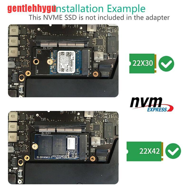 Card Chuyển Đổi Nvme M.2 Ngff Ssd Cho 2016-2017 13 "Macbook Pro A1708 | BigBuy360 - bigbuy360.vn