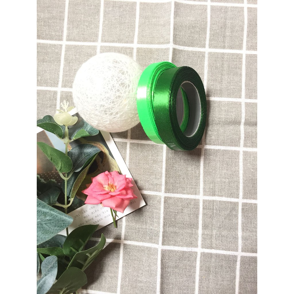 Dây ruy băng vải 1cm 10,2m